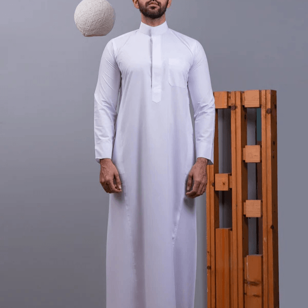 White Plain Saudi Thobe