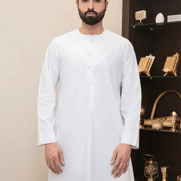 White Emarati Thobe - alternate