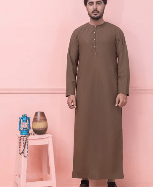 Copper Emarati Thobe - alternate