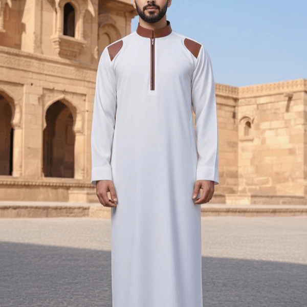 White Designer Thobe