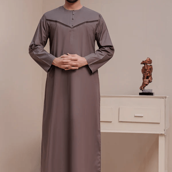 Brown Designer Emartai Thobe