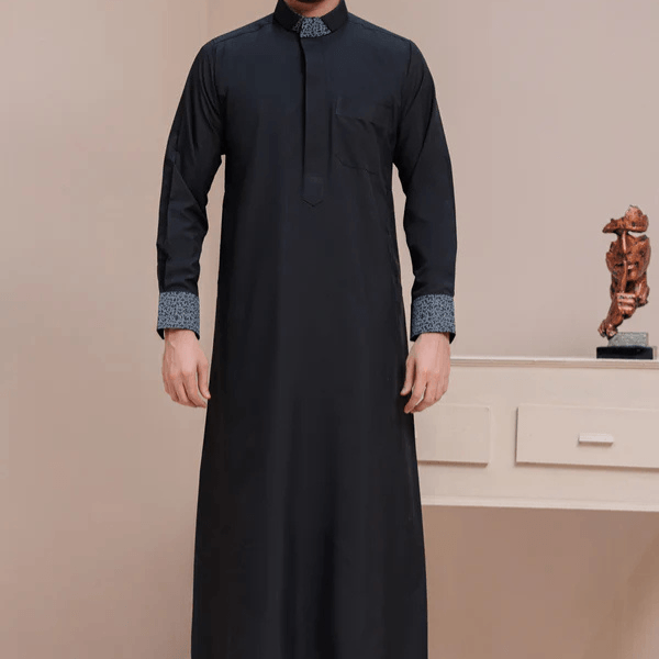 Black Designer Thobe