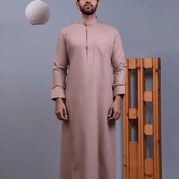 Copper Plain Saudi Thobe