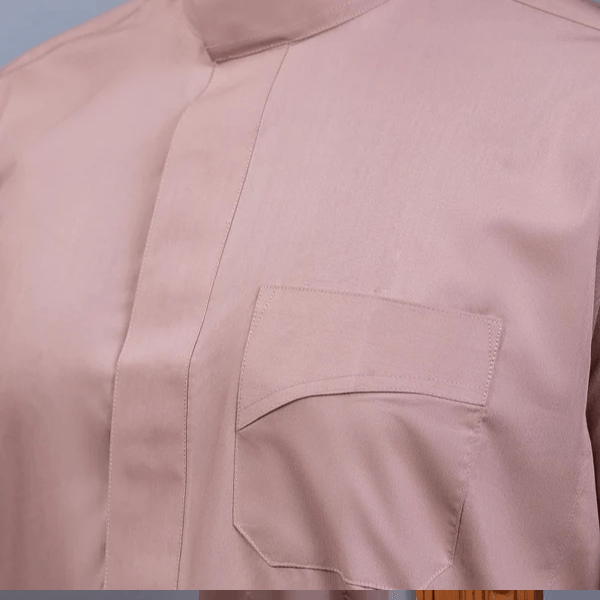 Copper Plain Saudi Thobe - alternate